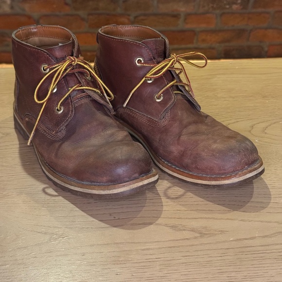 Timberland Larchmont Chukka Boots - Brown Leather - Size 9 - Picture 4 of 8
